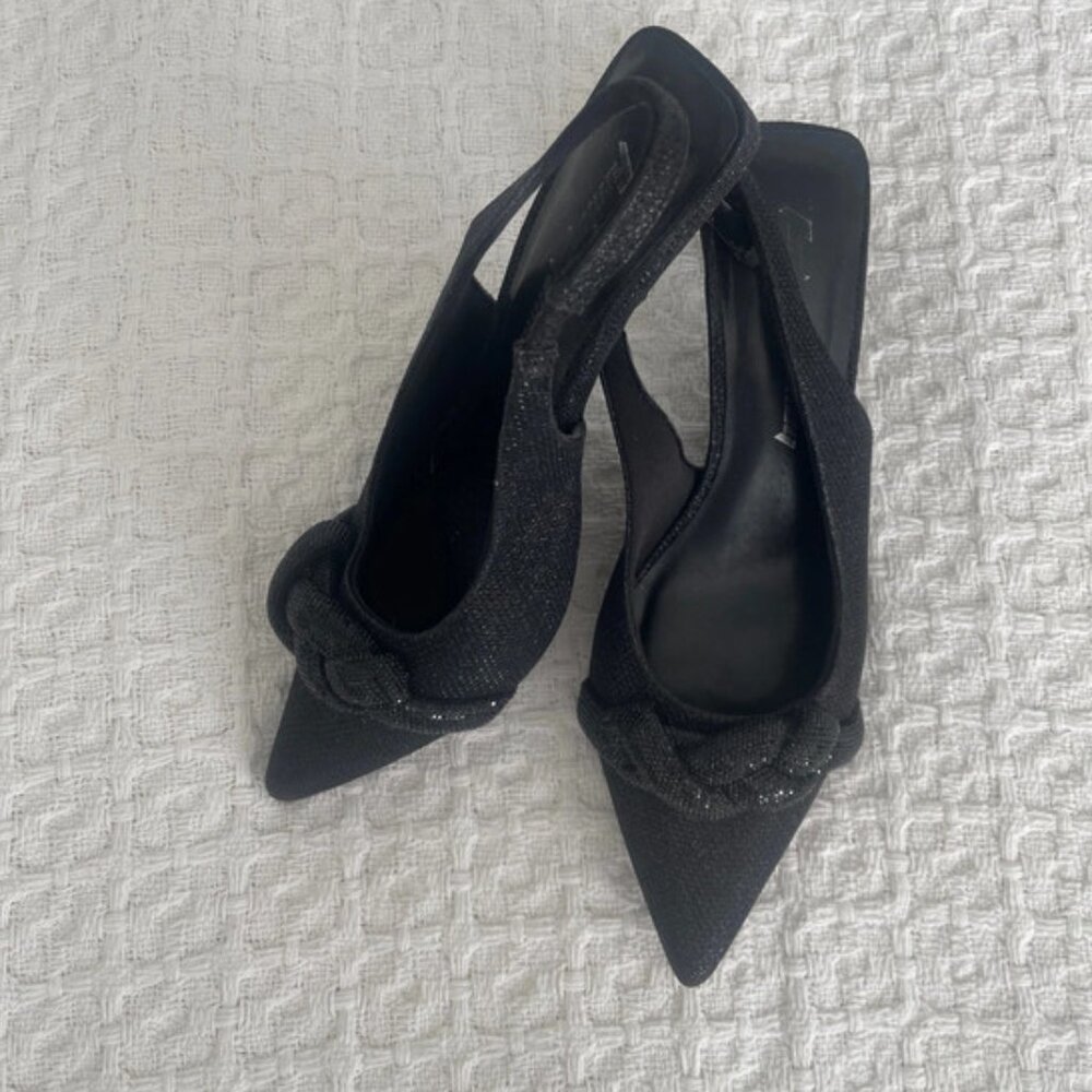 Black high heels